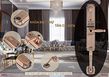 Khóa biệt thự phong cách Tân cổ điển