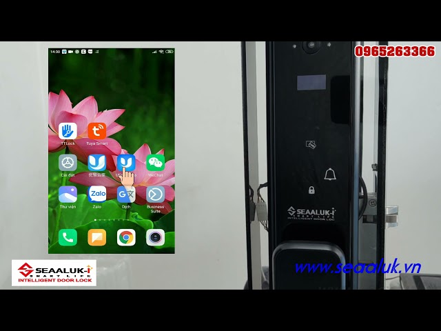 HƯỚNG DẪN SỬ DỤNG KHÓA ĐIỆN TỬ SEAALUK S808 - BẢN FULL APP