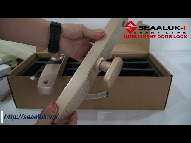 Đập hộp mẫu khóa nhôm kính K9